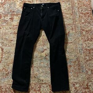 Gap dark blue corduroy pants, 34 width, 32 length like new.
